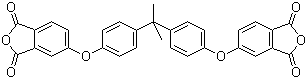 双酚 A 型二醚二酐, 4,4'-(4,4'-异丙基二苯氧基)双(邻苯二甲酸酐), CAS #: 38103-06-9